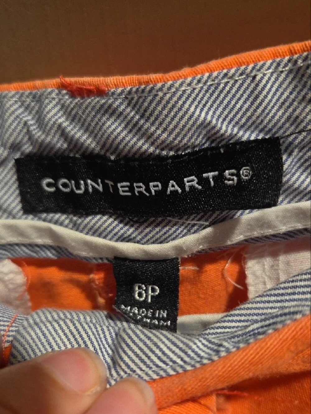 Counterparts comfortable peach